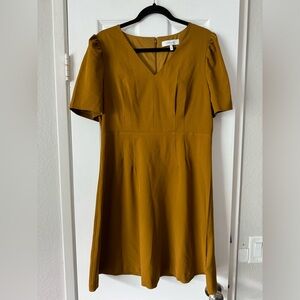 Gently used mustard dress